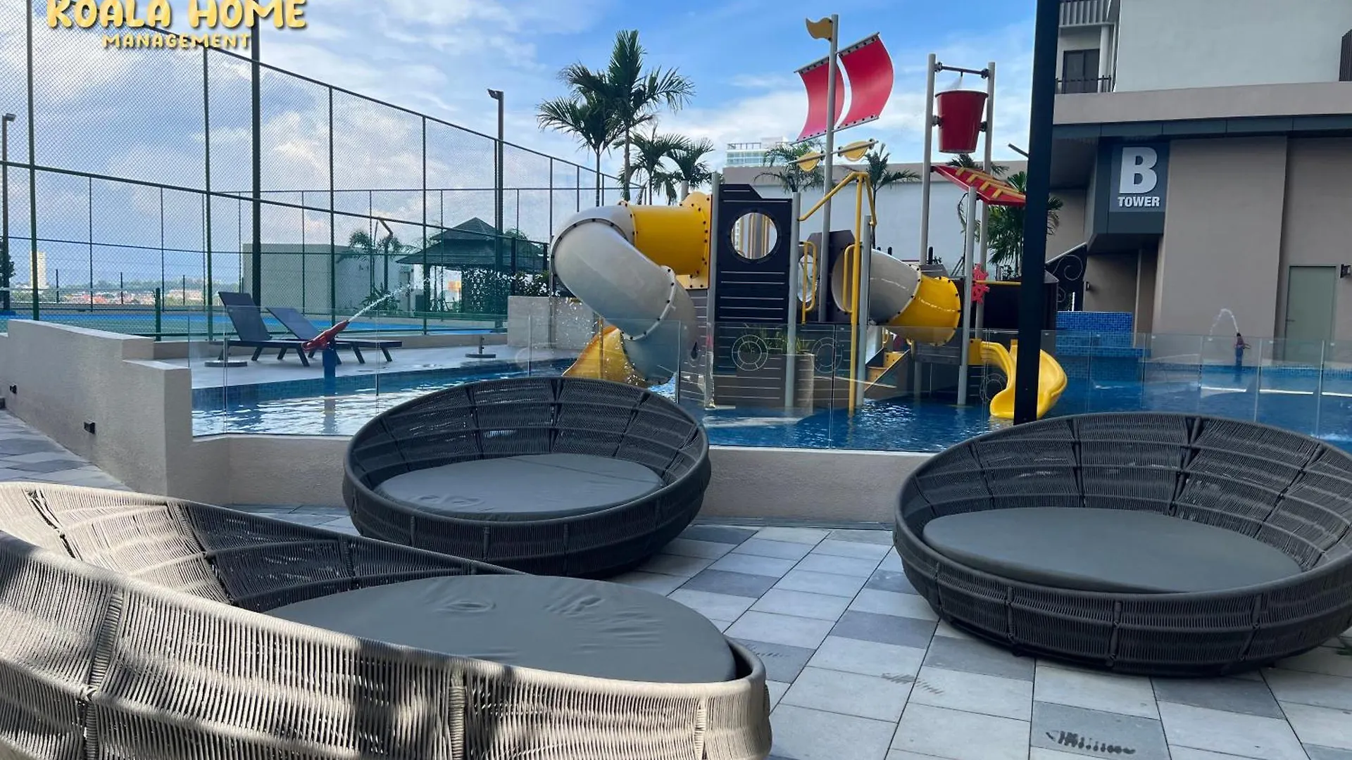 Apartment Baliresidences 2-4 Pax Seaview Jonkerstreet Movie Malacca